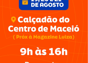 Prefeitura de Maceió lança mutirão para renegociação de dívidas no Calçadão do Centro