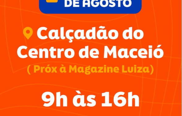 Prefeitura de Maceió lança mutirão para renegociação de dívidas no Calçadão do Centro