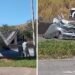 Passarela desaba após ser atingida por caminhão na Rodovia Fernão Dias
