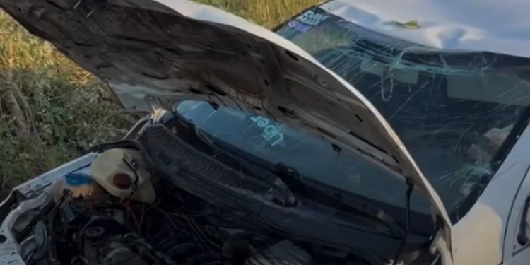 Motorista capota carro na AL-145 ao retornar do Festival de Inverno de Água Branca
