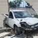 Veículo colide contra muro de condomínio durante a madrugada no Antares