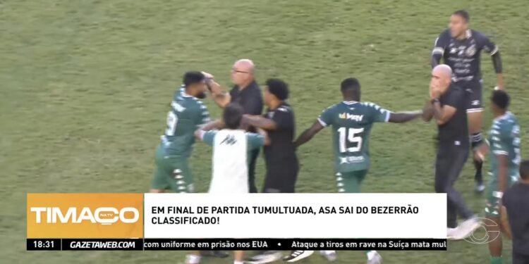 Confusão interrompe partida entre Gama e ASA e define vaga na final da Série D