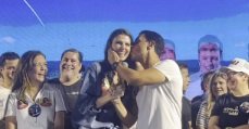 Marina Candia exalta parceria com JHC durante caminhada em Girau do Ponciano