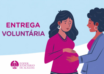 Entrega voluntária para adoção em capacitação em Penedo