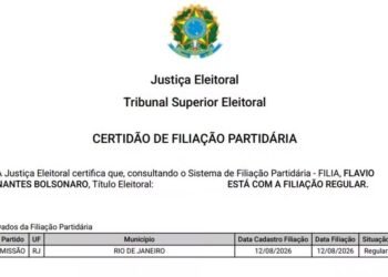 Flávio Bolsonaro não consegue registrar candidatura à Presidência após filiação fraudulenta ao Missão