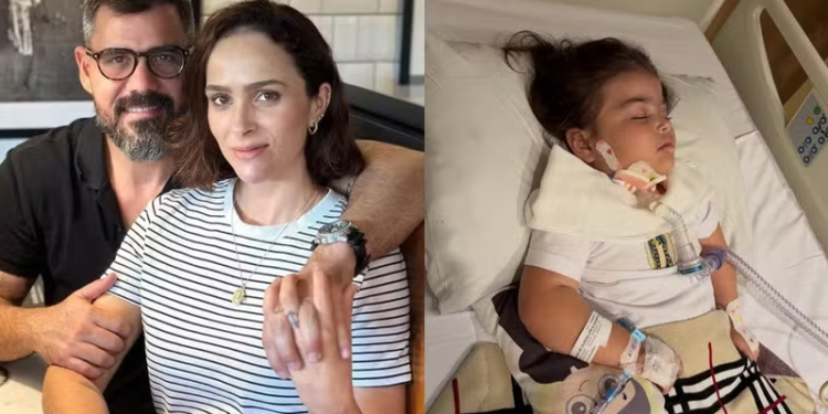 Mãe de Juliano Cazarré revela estado de saúde da filha e pede apoio em orações